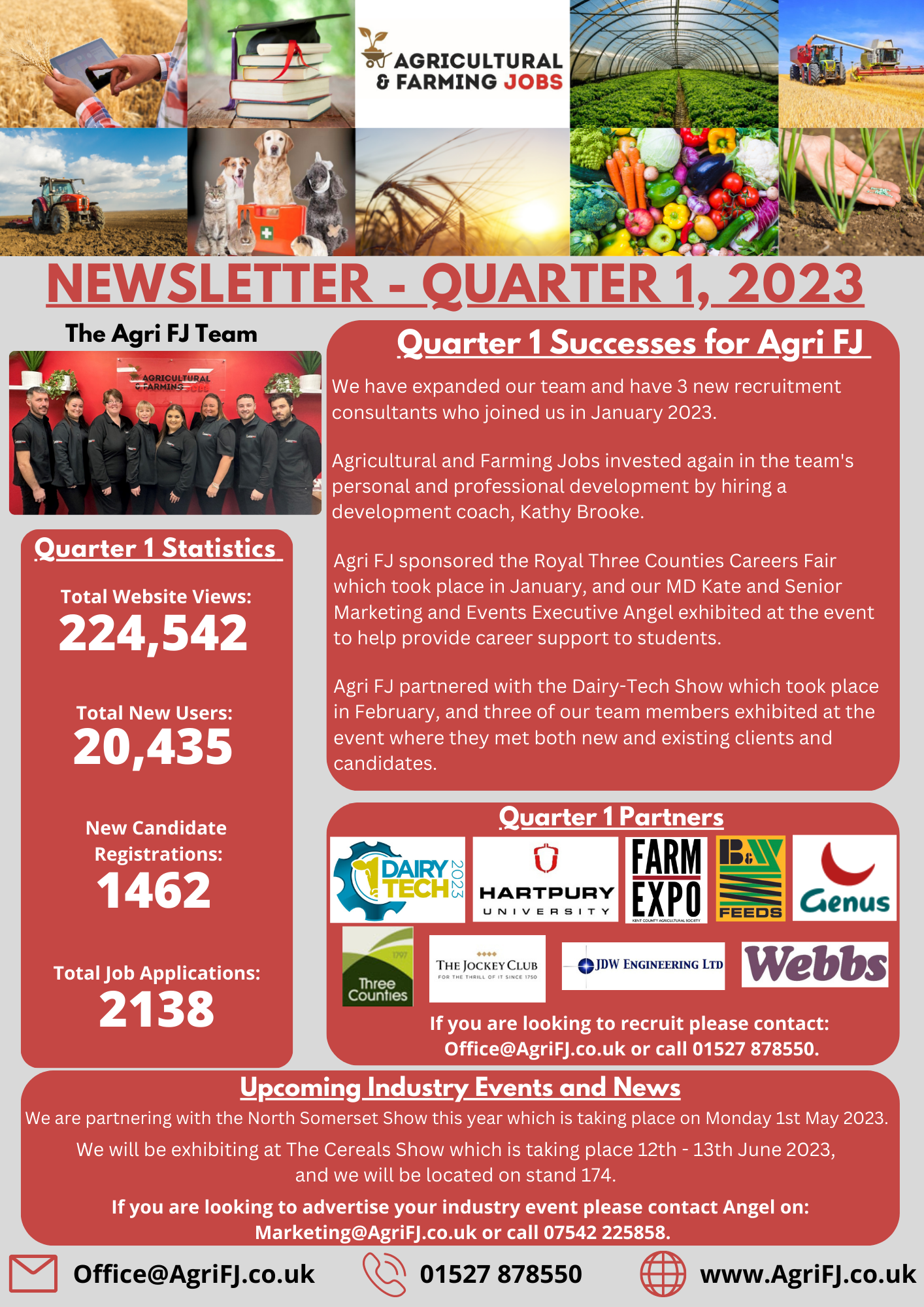 Agri FJ Quarter 1 Newsletter 2023