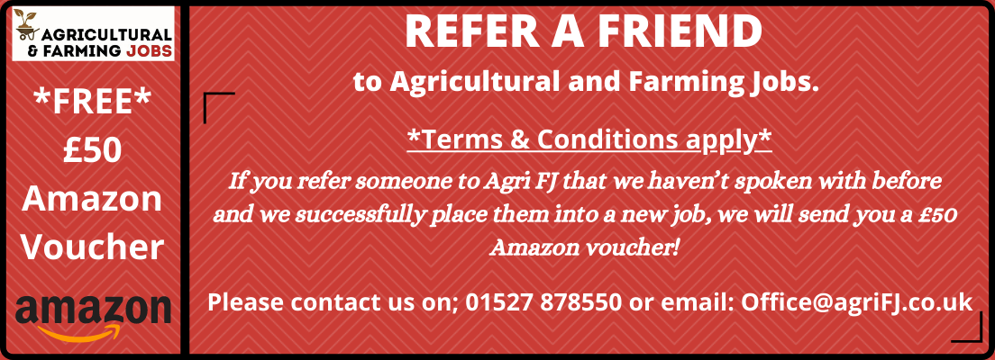 Refer a Friend to Agricultural and Farming Jobs